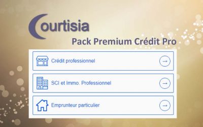 COURTISIA lance le Pack Premium Crédit Pro